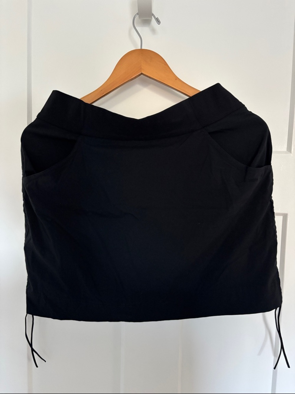 Columbia Black Mini Skort with Side Pockets